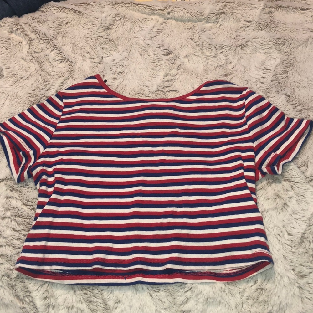 Cute 4th of July crop top